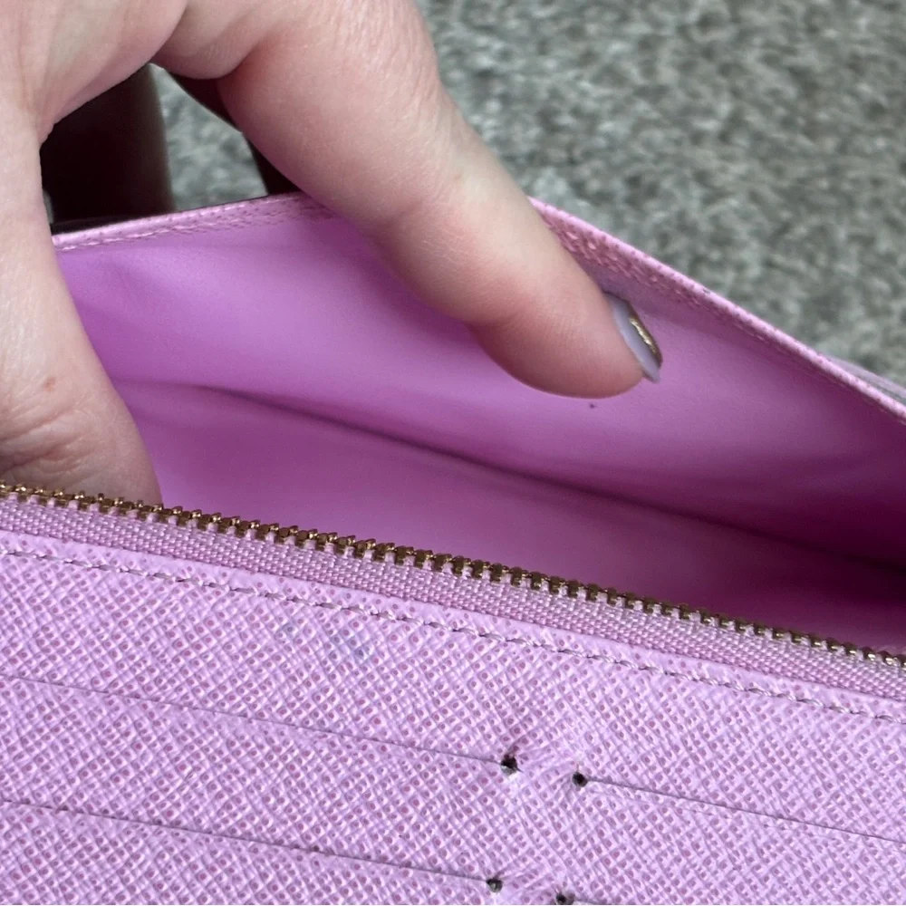 Louis Vuitton Multicolor Murakami Insolite Wallet White Pink - Picture 11 of 16